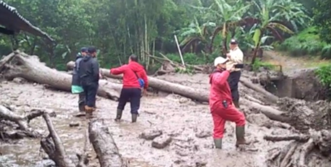 Puncak Bogor Di Landa Banjir Susulan, Saat Ini Masih Belum Kondusif
