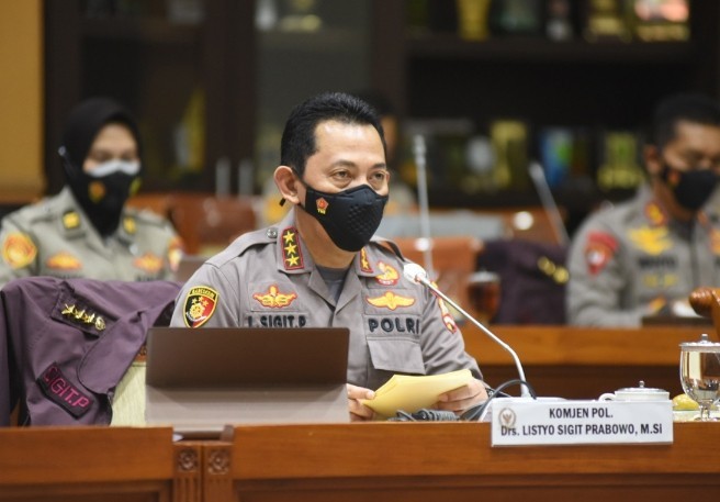 Presiden Jokowi Akan Melantik Listyo Sigit Prabowo Sebagai Kapolri Hari ini