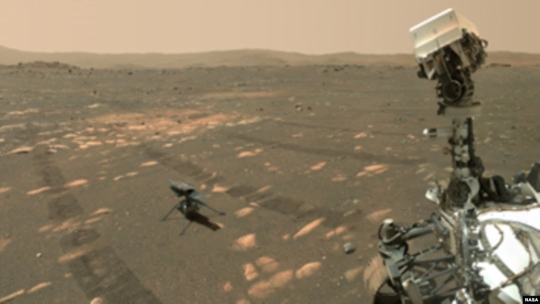 Penebangan Robot Helikopter (Igenuity) di Planet Mars ditunda Oleh NASA