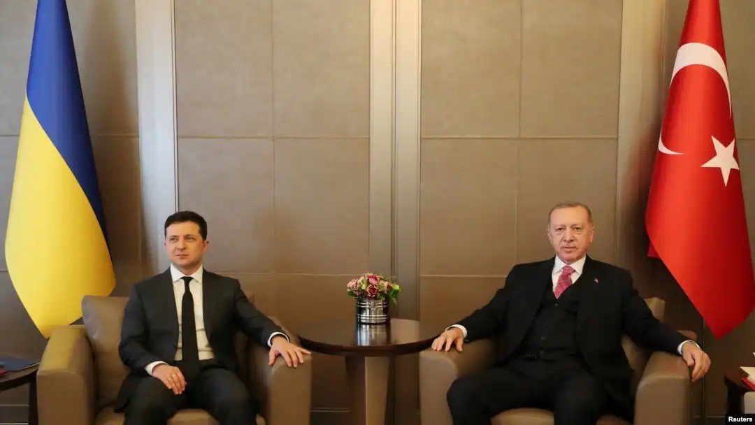 Presiden Turki Menyerukan Supaya Perkembangan Merisaukan di Ukraina Timur Diakhiri