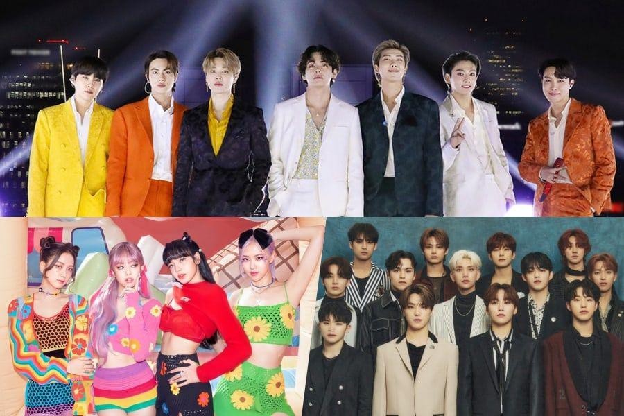 BTS, BLACKPINK, dan SEVENTEEN Masuk Nominasi Billboard Music Awards 2021