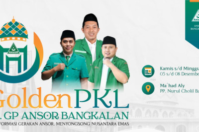GP Ansor Bangkalan Gelar Golden PKL, Siapkan Kader Masa Depan
