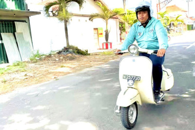 Mas Ghoni Berkunjung ke Candi Simping: Semangat Menjaga Situs Bersejarah